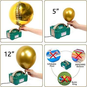 Electric Balloon Pump/Inflator Kit