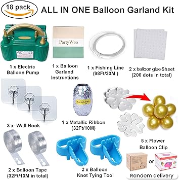 Electric Balloon Pump/Inflator Kit