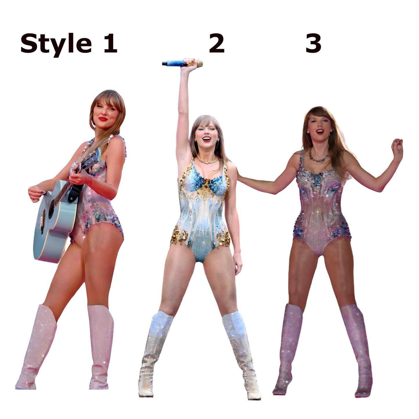 Taylor - Celebrity cutout, Star Cutout - Life size cutout, Custom Cutout, and Fan Cutout, Waterproof, corrugated Plastic - Style 3