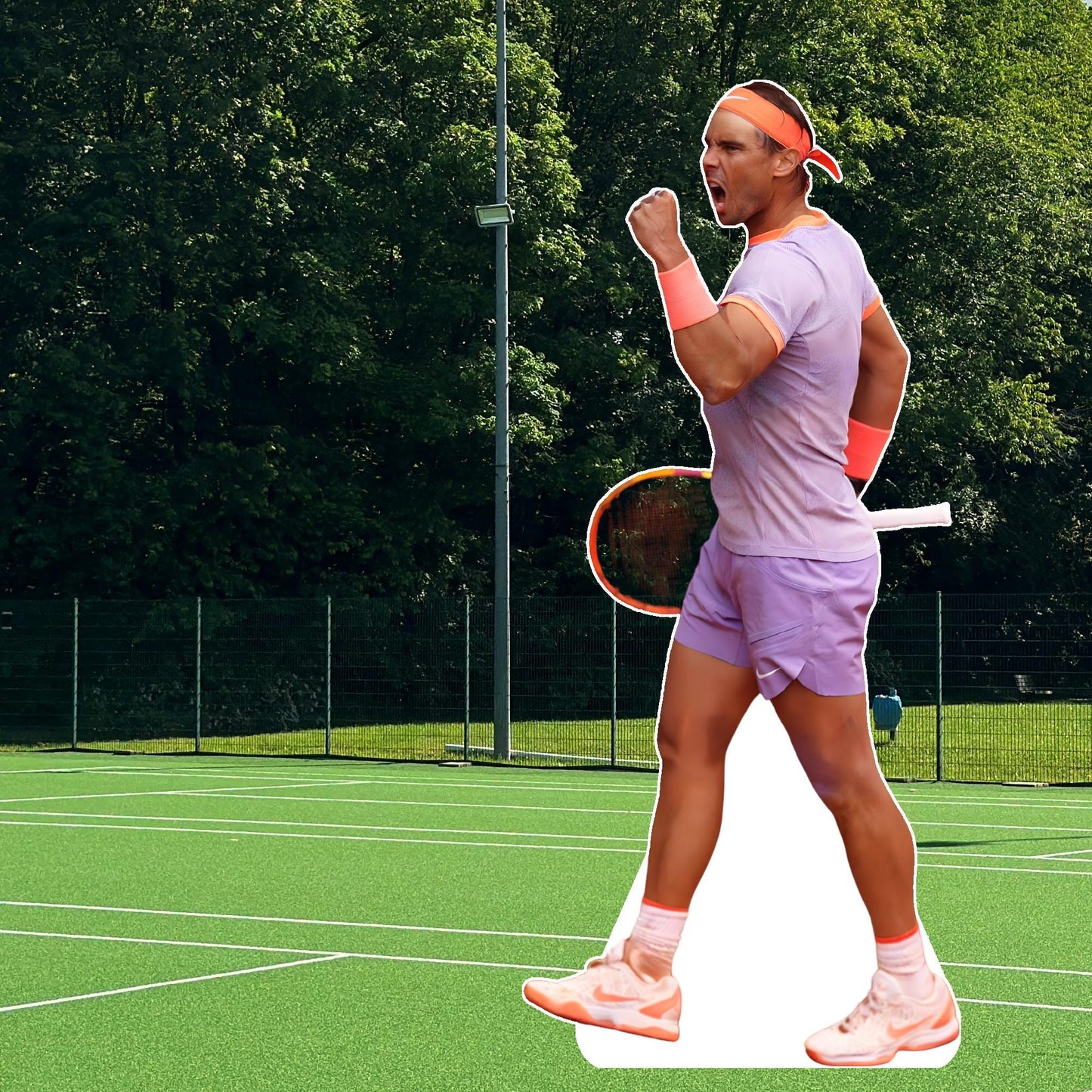 Rafael - Celebrity cutout, Star Cutout - Life size cutout, Custom Cutout, and Fan Cutout, Waterproof, corrugated Plastic - Tennis - Nadal