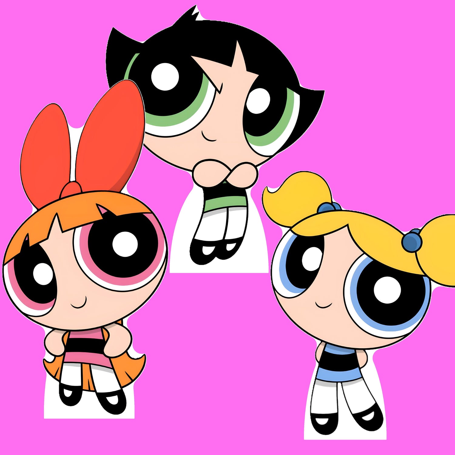 Cartoon character cutouts