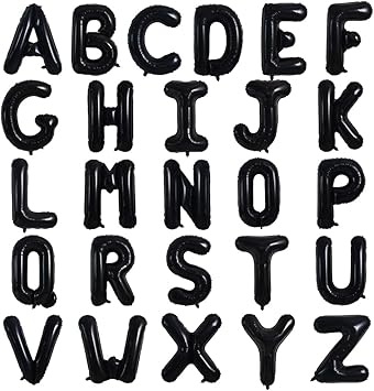 Balloon Alphabet Kit (52 Pieces)