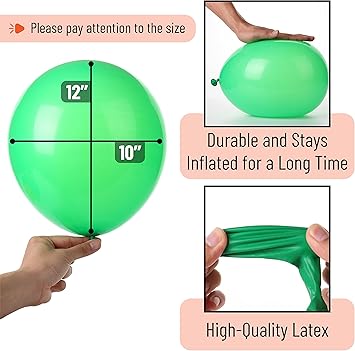 12 Inch Balloons (54 Pack)