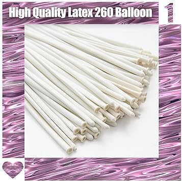 Long Twisting Balloons (100 Pack)