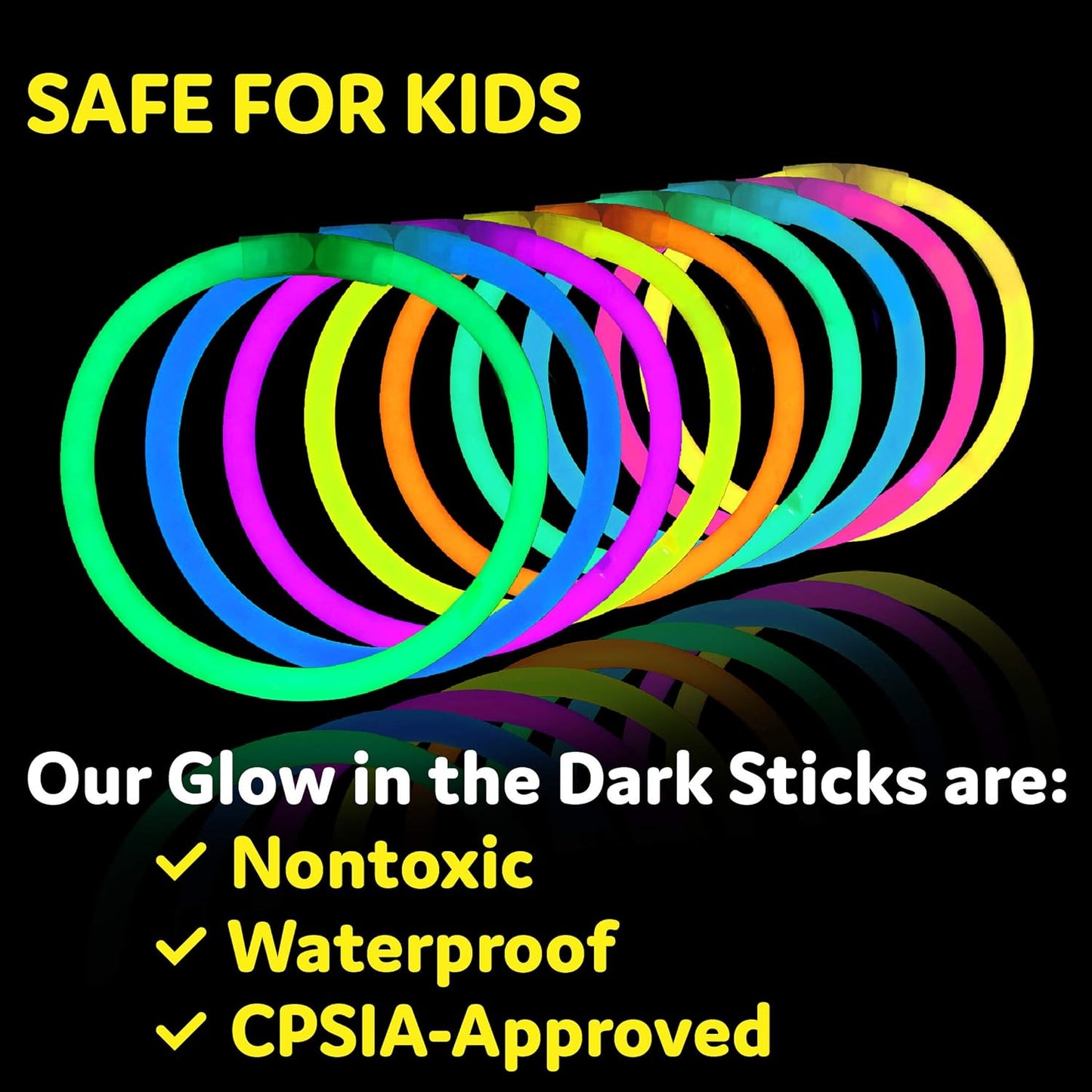 Glow Sticks (100 Pack)