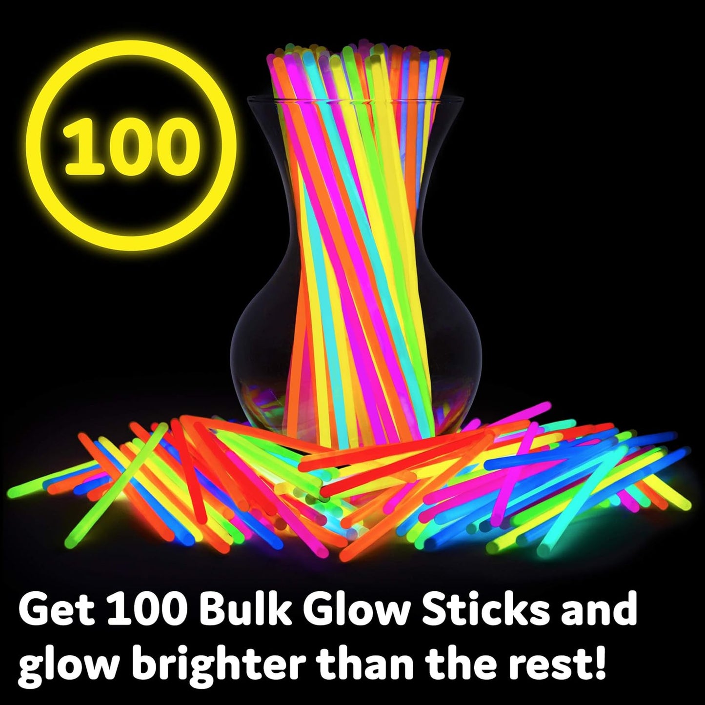 Glow Sticks (100 Pack)