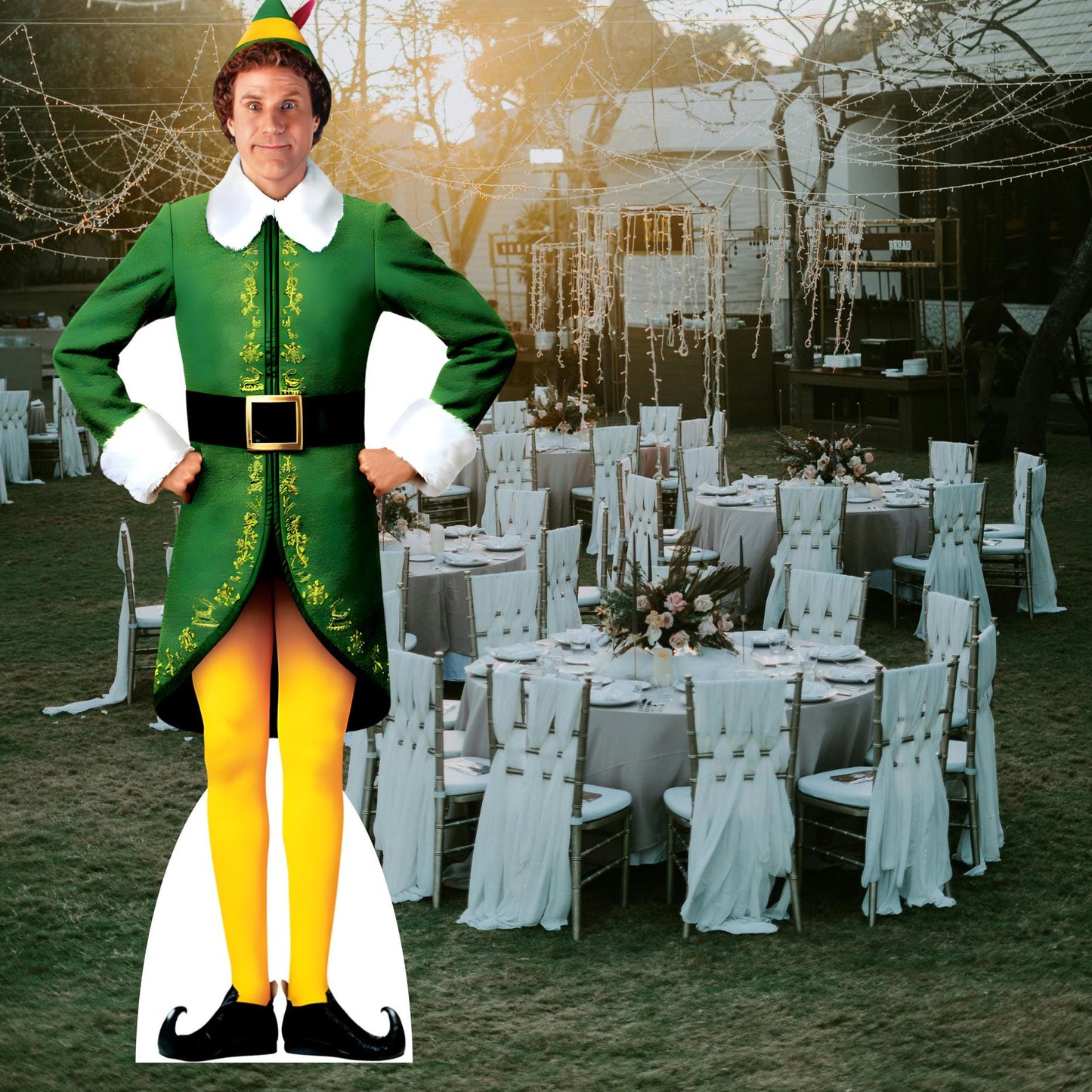 Buddy the Elf - Life size cutouts, celebrity cutouts, custom cutouts, star cutouts, and fan cutouts, waterproof - Style - B