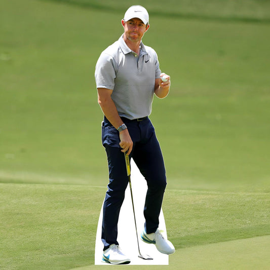 Rory - Celebrity cutout, Star Cutout - Life size cutout, Custom Cutout, and Fan Cutout, Waterproof, corrugated Plastic - Golf - McIlroy