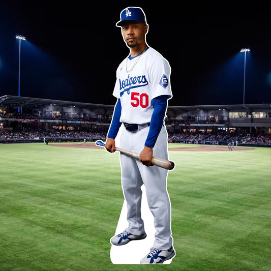 Mookie - Celebrity cutout, Star Cutout - Life size cutout, Stand Up, Custom Fan Cutout, Waterproof, corrugated Plastic - Baseball - Betts