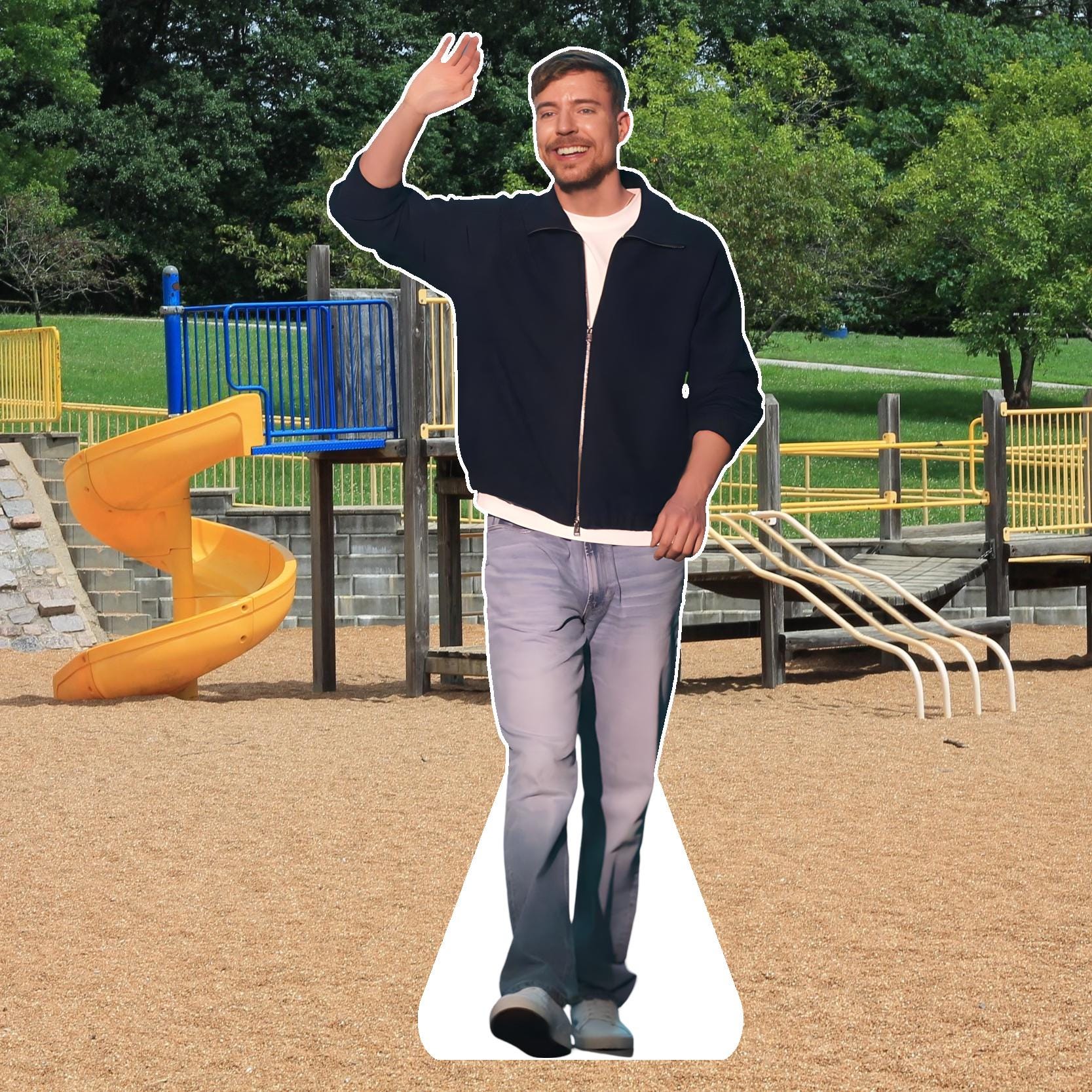 Beast - Celebrity cutouts - Life size cutouts, Stand Up, custom cutouts, star cutouts, and fan cutouts, waterproof - Mr