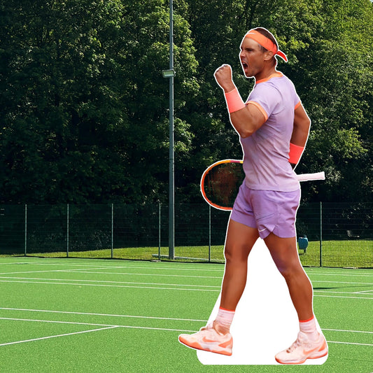Rafael - Celebrity cutout, Star Cutout - Life size cutout, Custom Cutout, and Fan Cutout, Waterproof, corrugated Plastic - Tennis - Nadal