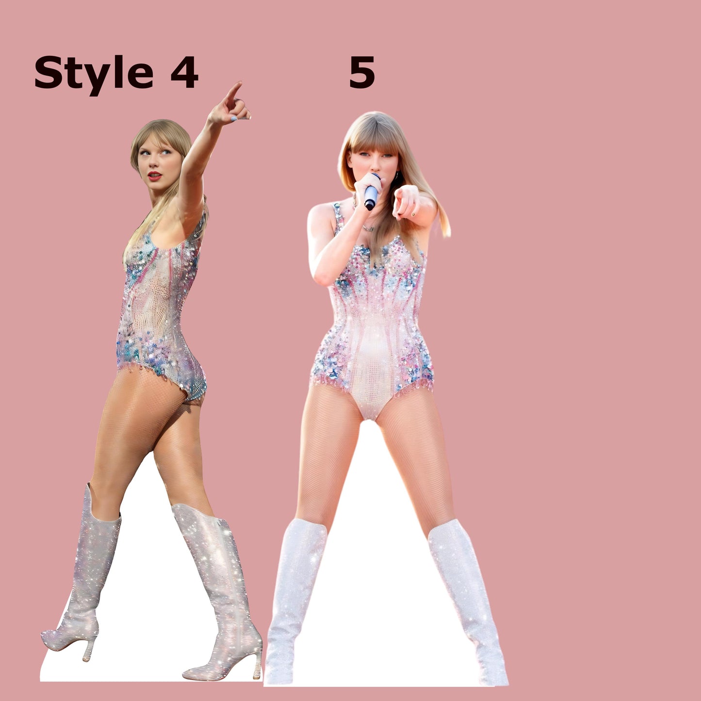 Taylor - Celebrity cutout, Star Cutout - Life size cutout, Custom Cutout, and Fan Cutout, Waterproof, corrugated Plastic - Style 3