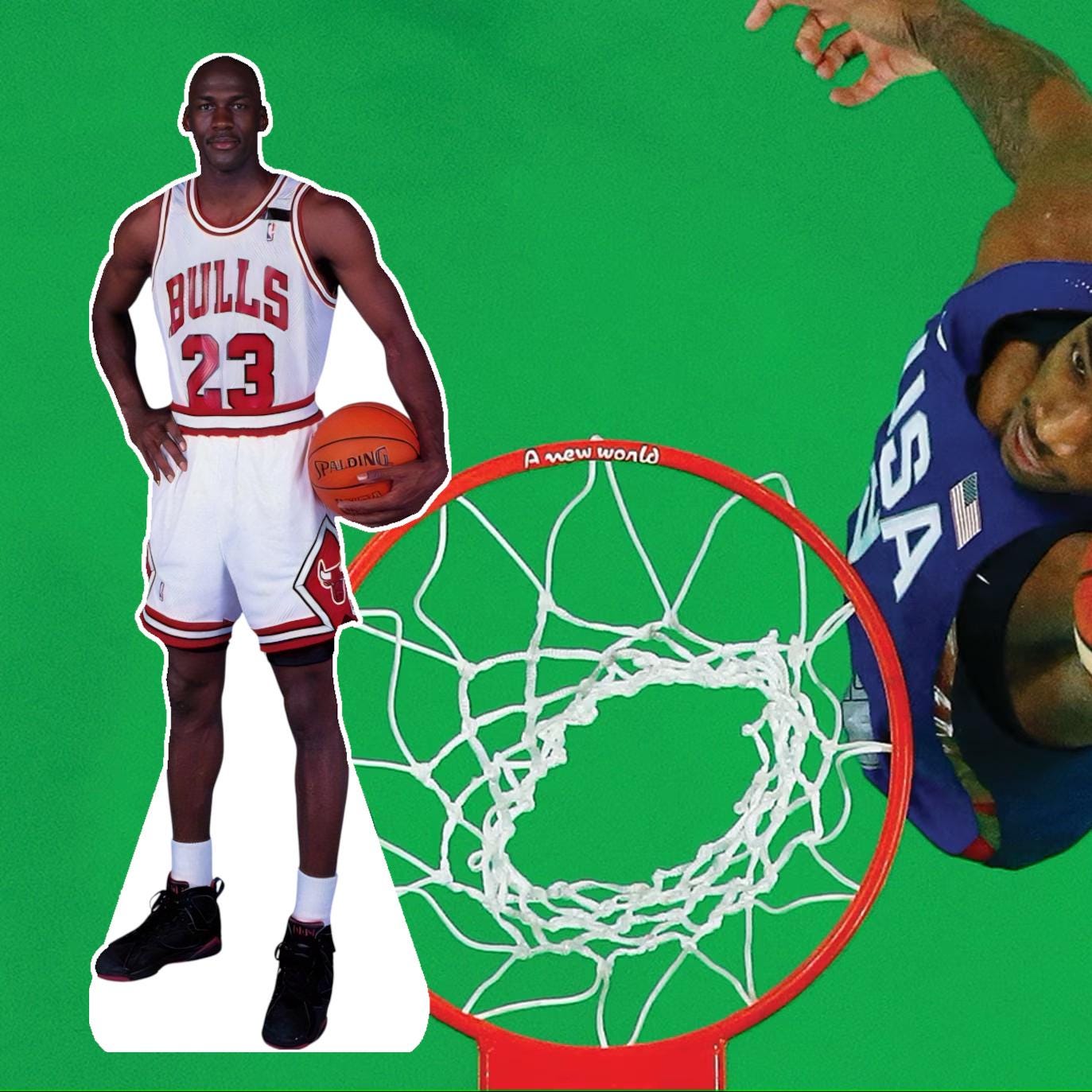 Shaquille - Celebrity, Star Cutout, Life size cutout, Stand Up, Custom Fan Cutout, Waterproof, corrugated Plastic - Basketball - O'Neal - B
