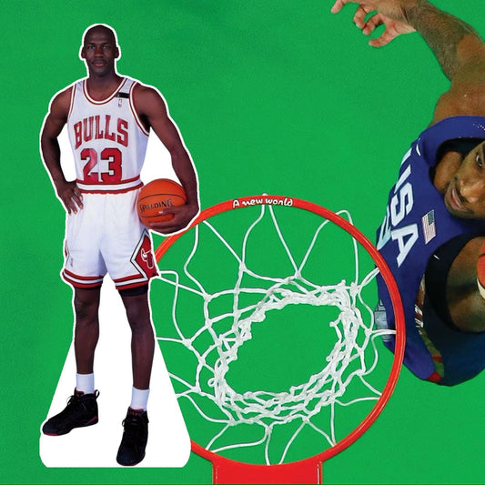 Michael - Celebrity cutout, Star Cutout, Life size cutout, Stand Up, Custom Fan Cutout, Waterproof, corrugated Plastic - Basketball - Jordan