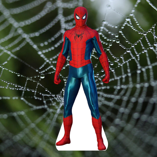 Spiderman - Movie Characters Cardboard Cutout, Stand Up Prop, Waterproof, Corrugated Plastic, Support Included, Multi-Size Options - Style-2