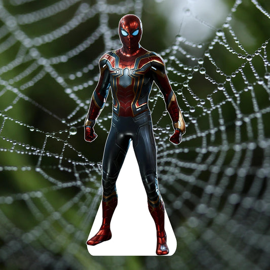 Spiderman - Movie Characters Cardboard Cutout, Stand Up Prop, Waterproof, Corrugated Plastic, Support Included, Multi-Size Options - Style-3