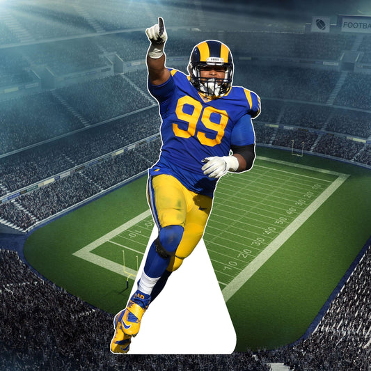 Aaron - Athlete cutout, Star Cutout - Life size cutout, Stand Up, Custom Fan Cutout, Waterproof, corrugated Plastic - football - Donald