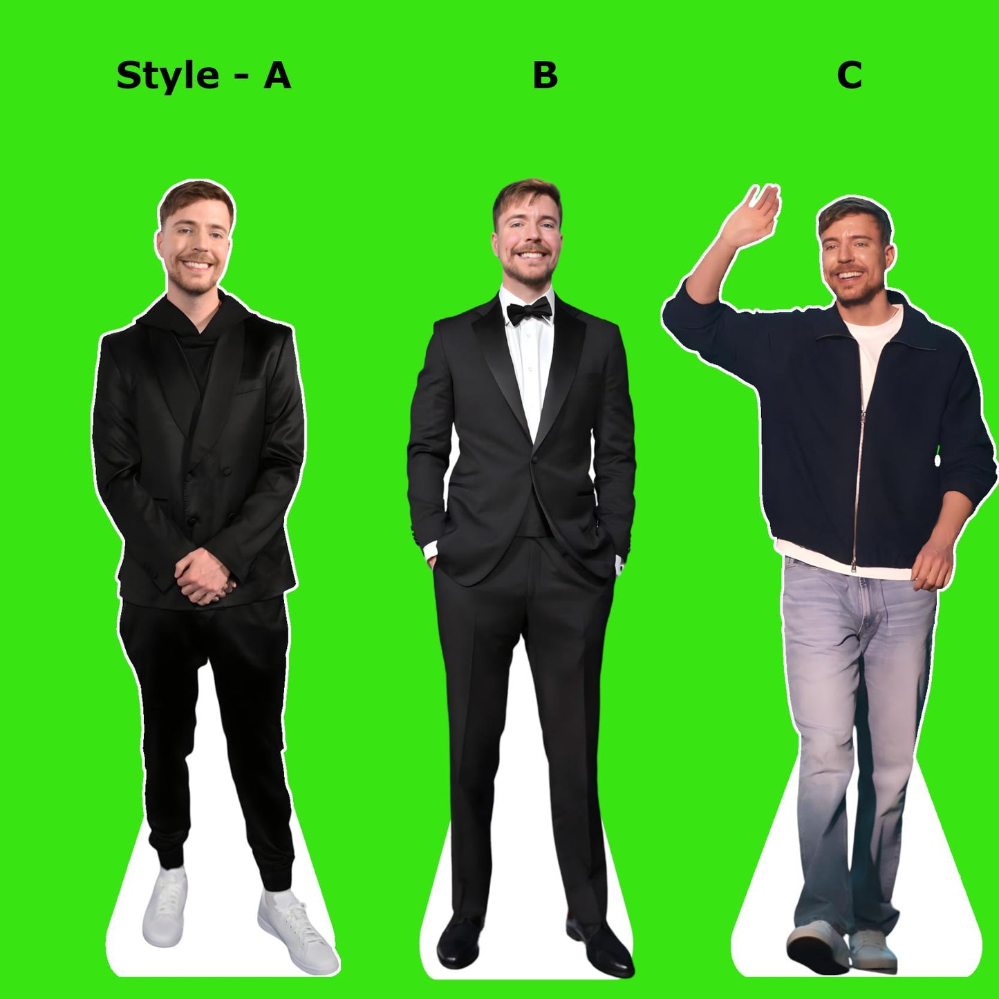 Beast - Celebrity cutouts - Life size cutouts, Stand Up, custom cutouts, star cutouts, and fan cutouts, waterproof - Mr