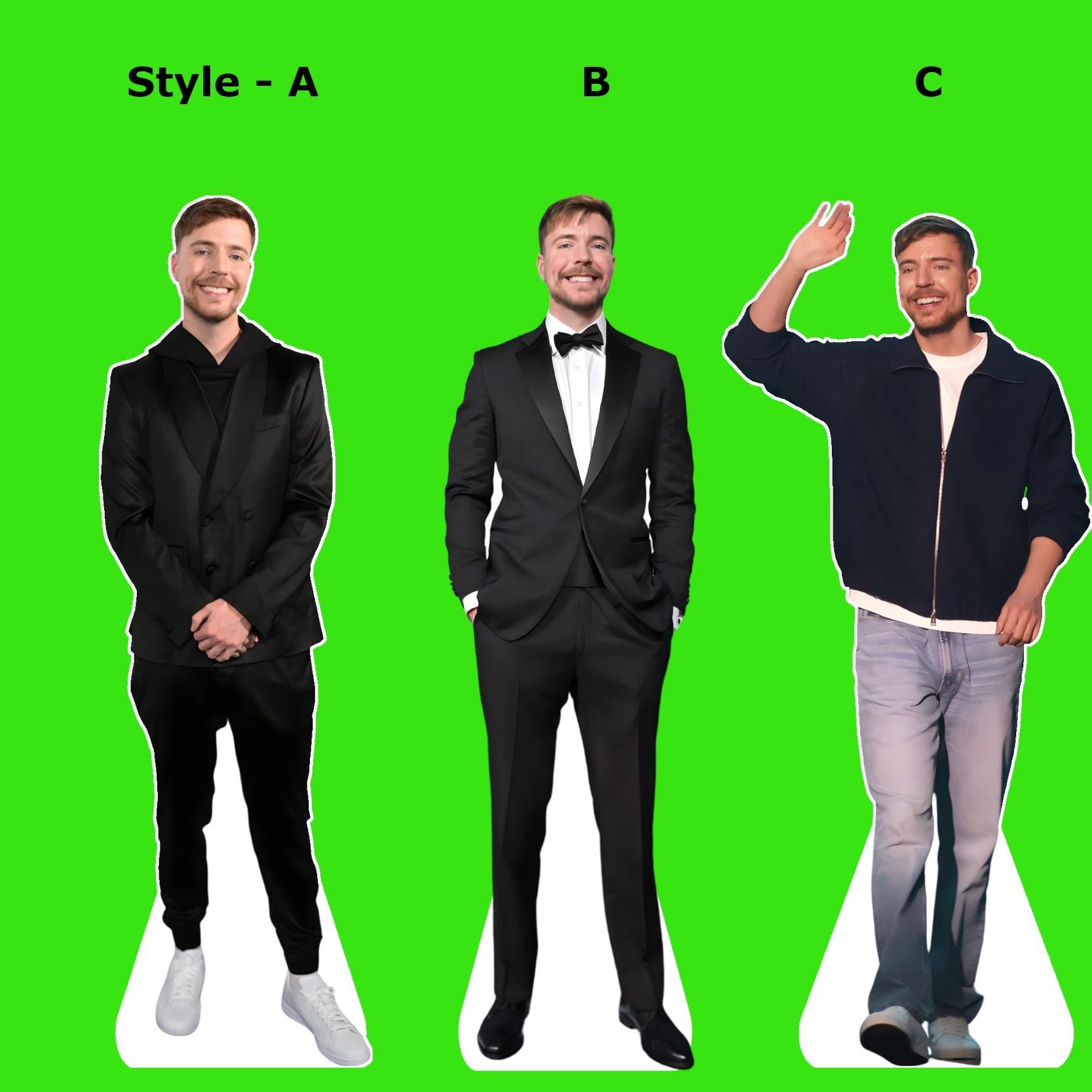 Beast - Celebrity cutouts - Life size cutouts, Stand Up, custom cutouts, star cutouts, and fan cutouts, waterproof - Mr