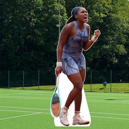Coco - Celebrity cutout, Star Cutout - Life size cutout, Custom Cutout, and Fan Cutout, Waterproof, corrugated Plastic - Tennis - Gauff