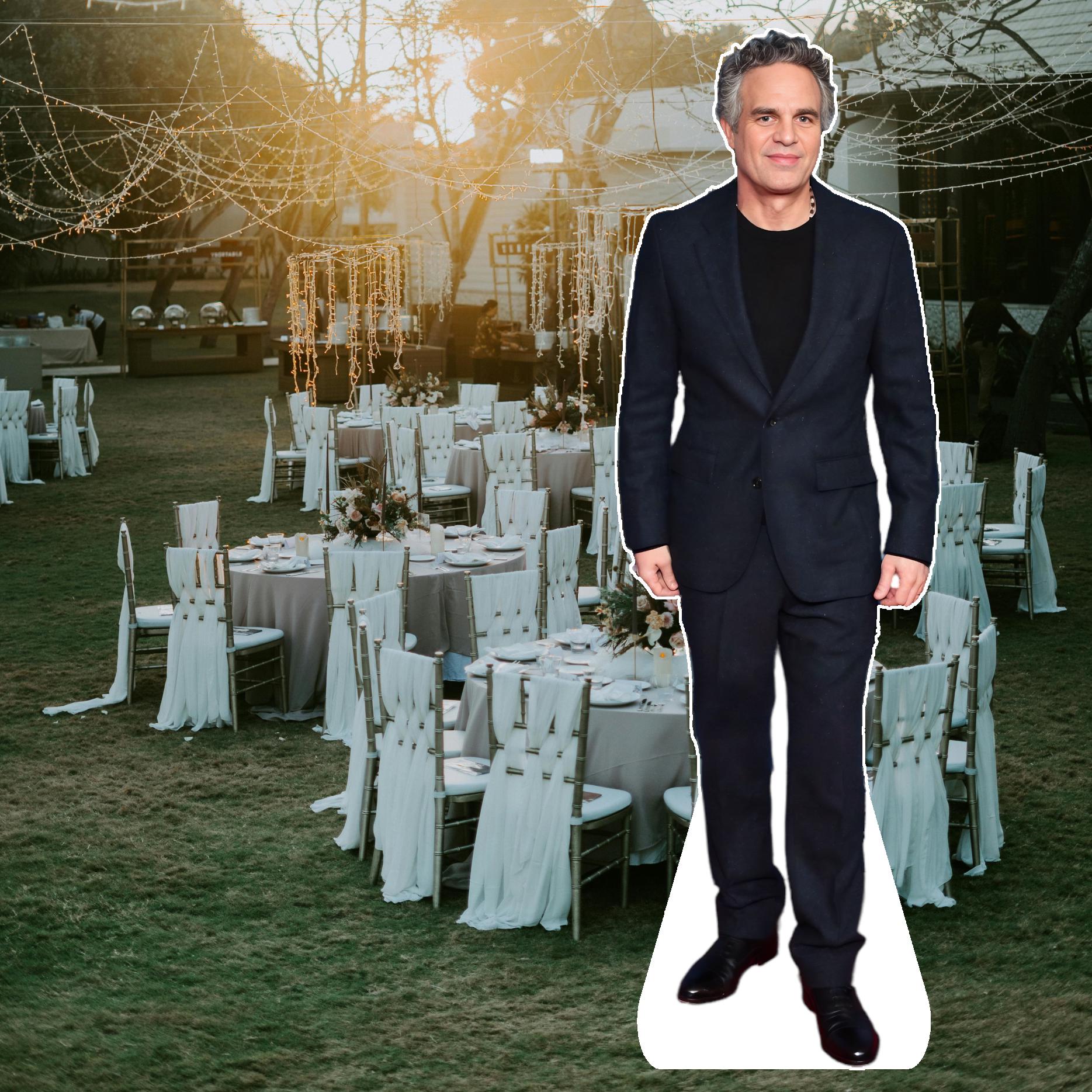 Celebrity cutouts - Mark Ruffalo - Life size cutouts, custom cutouts, star cutouts, and fan cutouts, waterproof